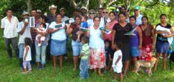 Lights were distributed by the Grid Earth Project